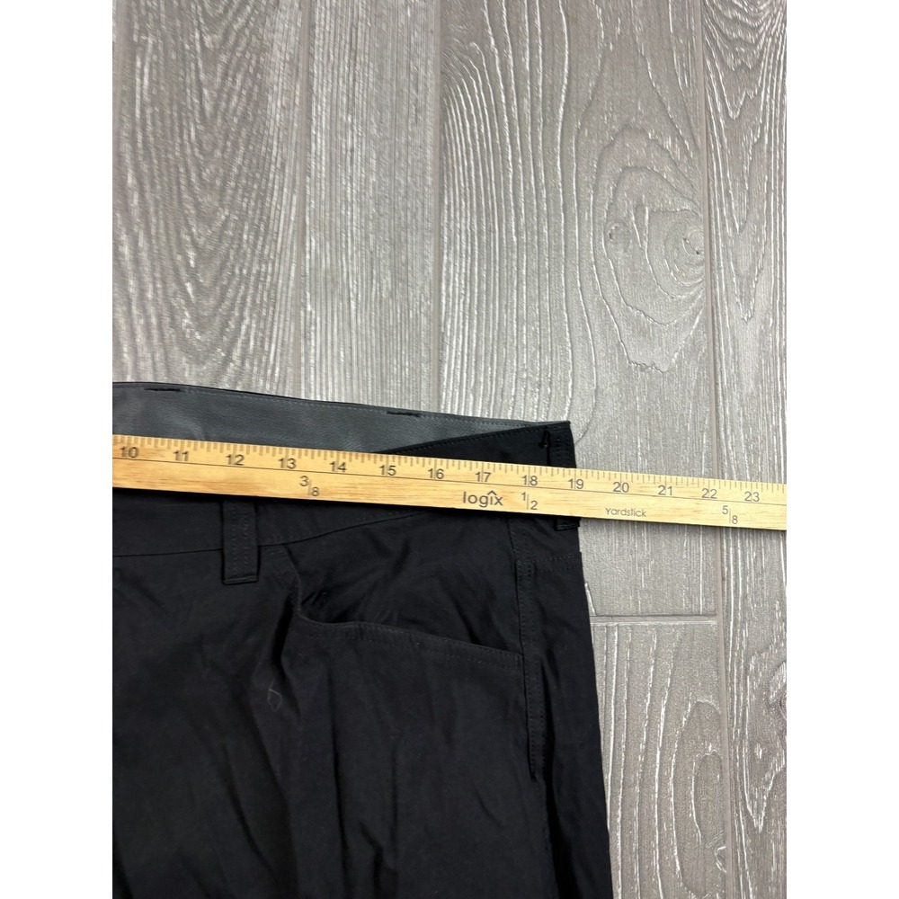 Eddie Bauer Mens Black Hiking Pants 40x30 Nylon Spandex Outdoor Casual - Picture 9 of 11